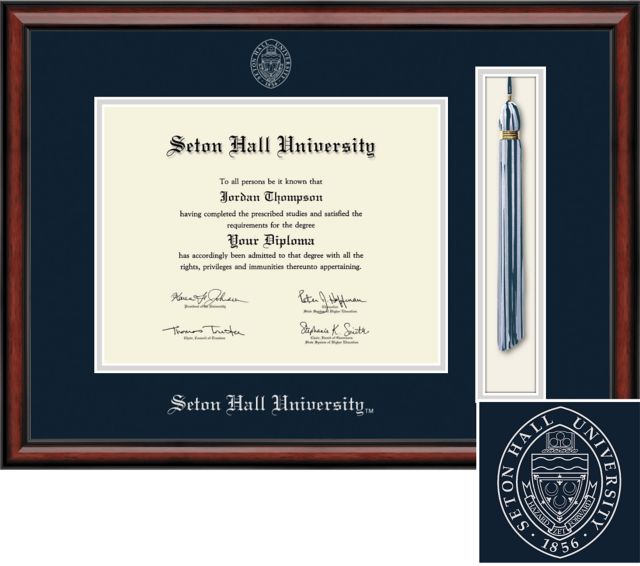 Church Hill Classics Tassel Diploma Frame. Bachelors, Masters, PhD. - ONLINE ONLY