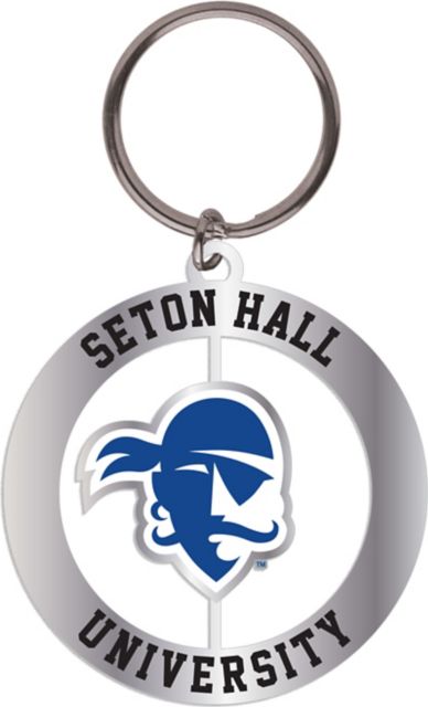 Seton Hall University Pirates Spinner Key Tag