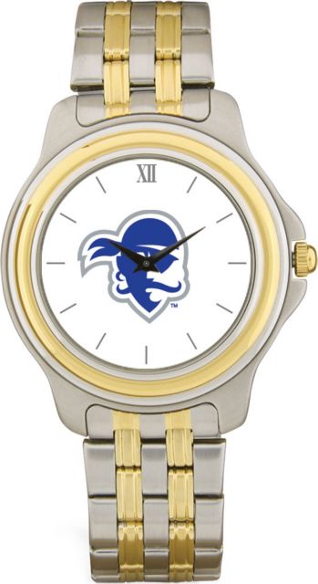 CSI Men's Two-Toned Wristwatch With Colored Medallion - ONLINE ONLY