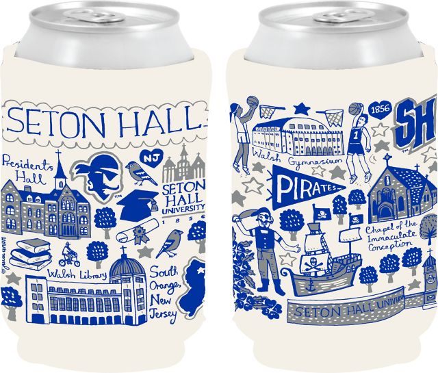 Seton Hall University Julia Gash Can Coozie