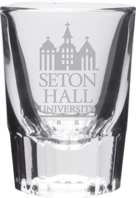 Seton Hall University Collector's Glass