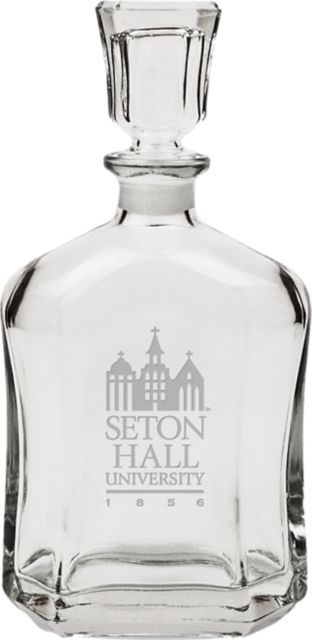 Seton Hall University 23.75 oz. Whiskey Decanter