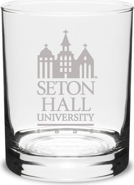 Seton Hall University 14 oz. Glass