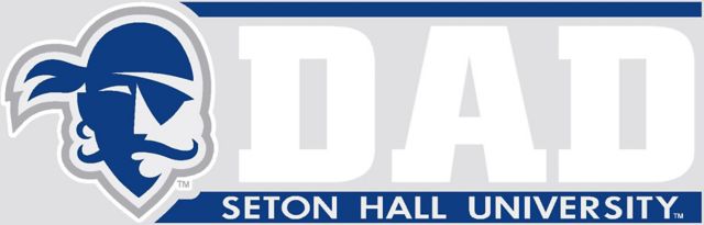 Seton Hall University Pirates Dad Decal