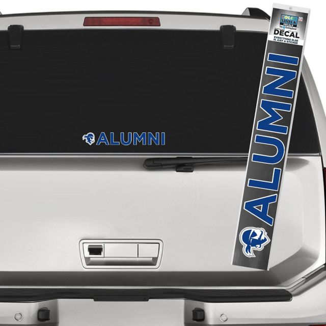 Seton Hall University Pirates Alumni Strip Decal