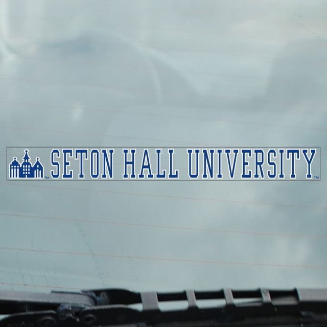 Seton Hall University Strip Decal