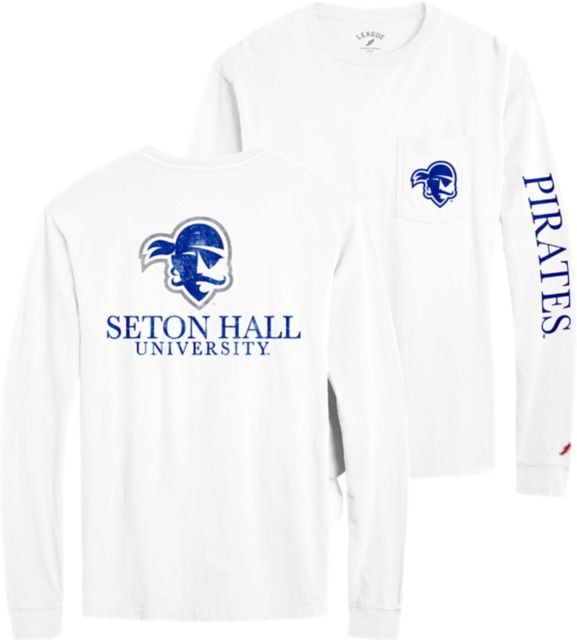 Seton Hall University Pirates Embroidered White Solid Knit Polo Onesie —  Vive La Fête - Online Apparel Store