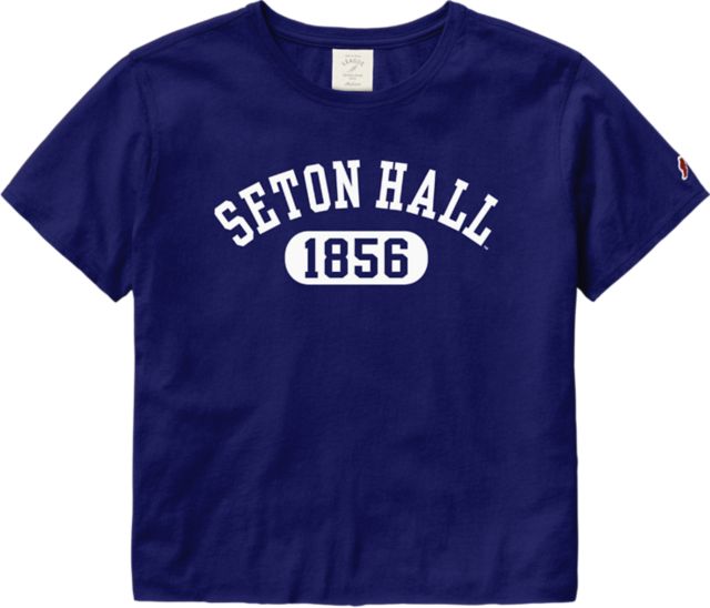 Seton Hall University Women's Crop Short Sleeve T-Shirt