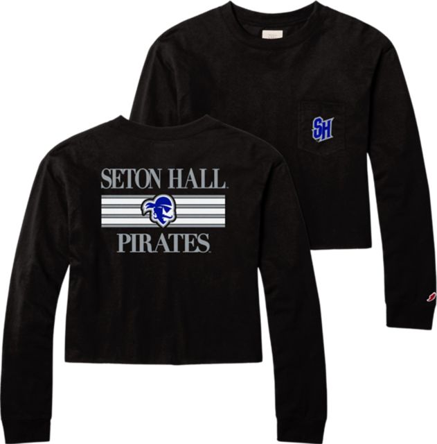 Youth Champion Blue Seton Hall Pirates Jersey Long Sleeve T-Shirt