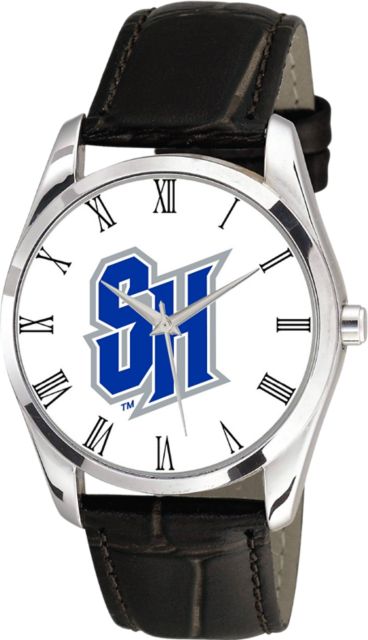Seton Hall University 36mm Men's Leather Watch
