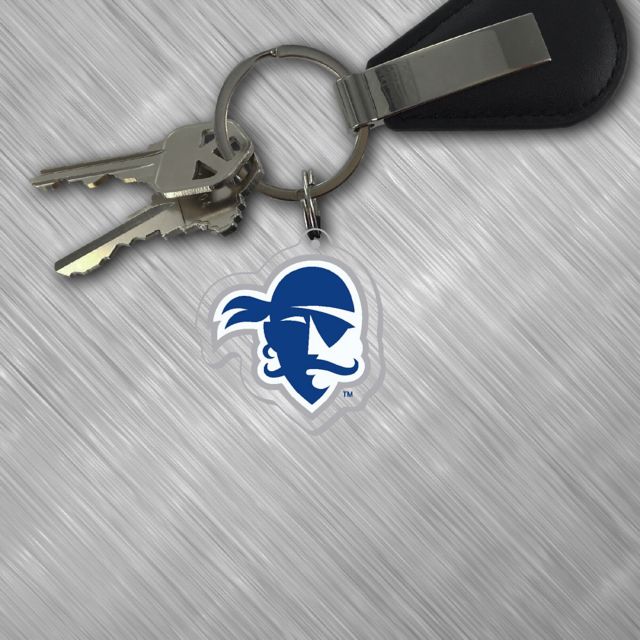 Seton Hall University Pirates Acrylic Laser Cut Keychain