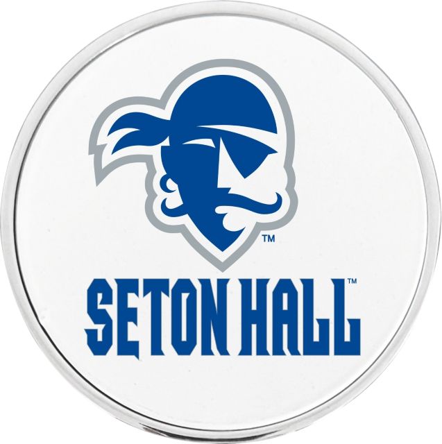 Seton Hall University Pirates Circle Adhesive Emblem