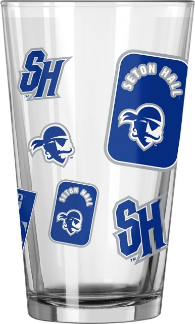 Seton Hall University 16 oz. Pint Glass