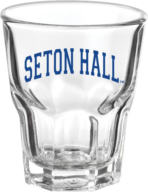Seton Hall University 1.5 oz. Collectors Glass
