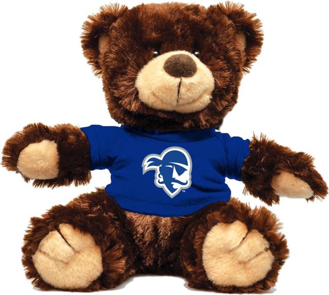 Seton Hall University 12'' Plush Noah Bear - Chocolate - ONLINE ONLY