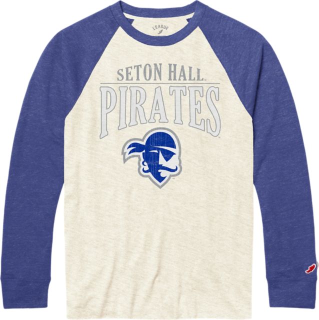 Youth Champion Blue Seton Hall Pirates Jersey Long Sleeve T-Shirt