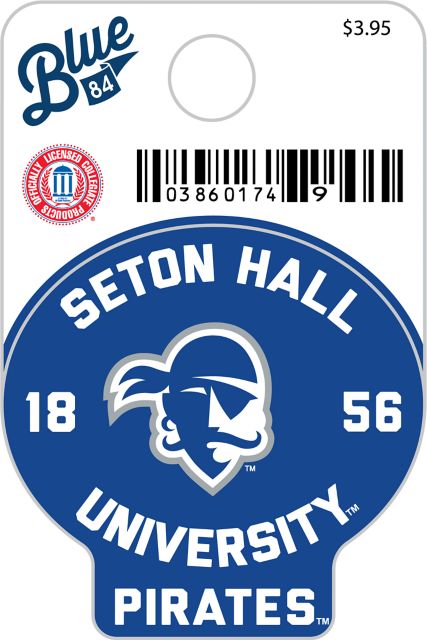 Seton Hall University Pirates Mini Sticker