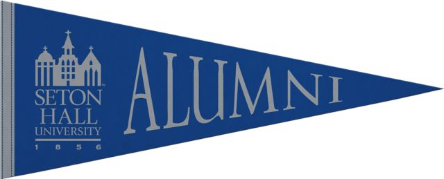 Seton Hall University 12x30 Alumni Pennant