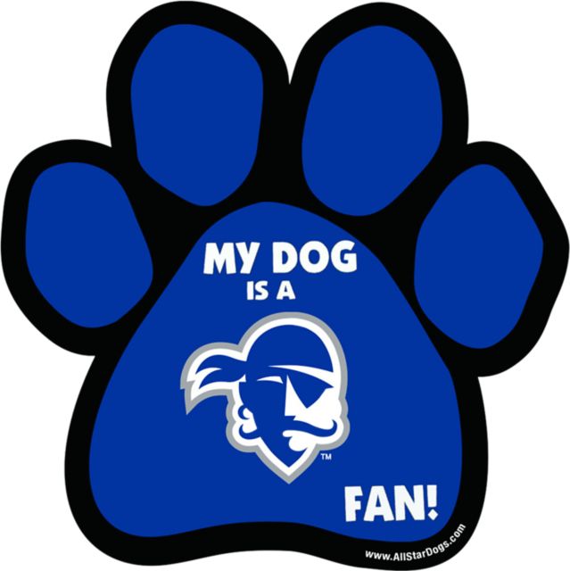 Seton Hall University Paw Magnet