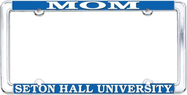 Seton Hall University Mom License Plate Frame