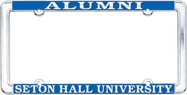 Seton Hall University Alumni License Plate Frame