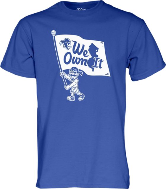 Seton Hall University Pirates Men's Basketball 2025 Win over Rutgers Short Sleeve T-Shirt