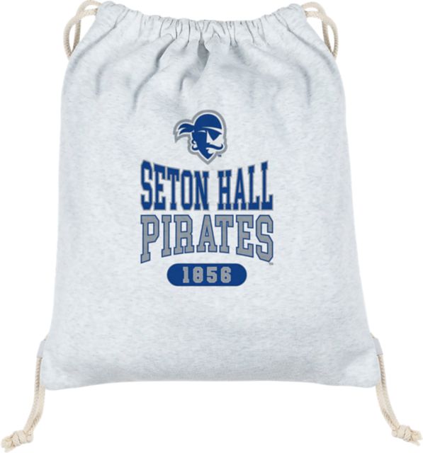 Seton Hall University Pirates Sweatshirt Drawstring Bag