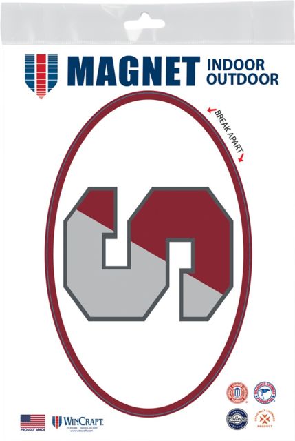 Springfield College Spirit 3.5 x 5 Oval Magnet