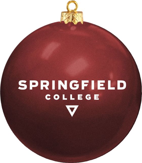 Springfield College Shatterproof Round Ornament