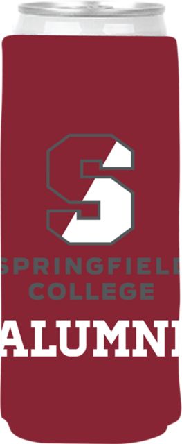 Springfield College Alumni Slim Can Coozie