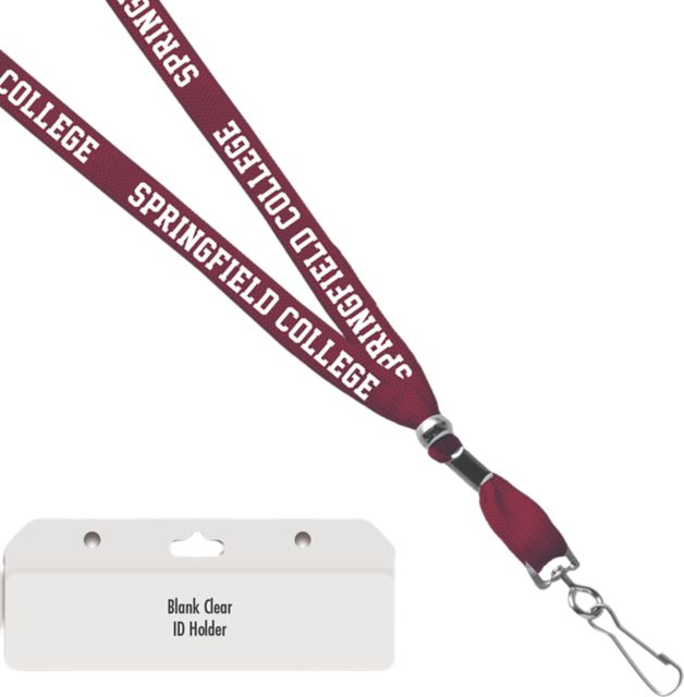 Springfield College Card Dispenser Lanyard