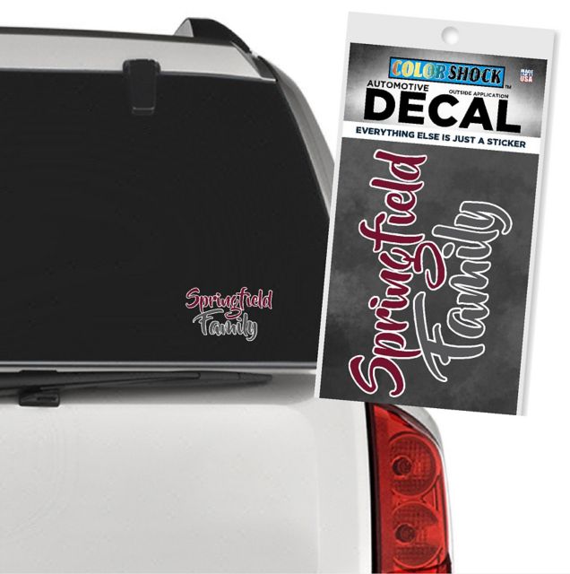 Springfield College Family Decal