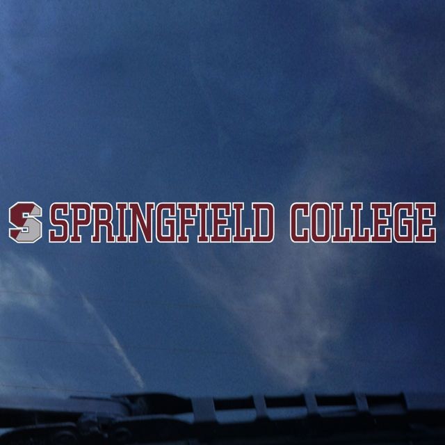 Springfield College Spirit Strip Decal