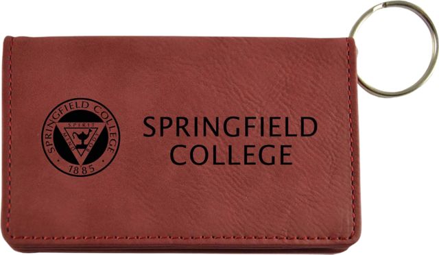 Springfield College Leather ID Holder