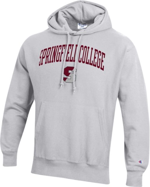 Springfield College Reverse Weave Hood ONLINE ONLY