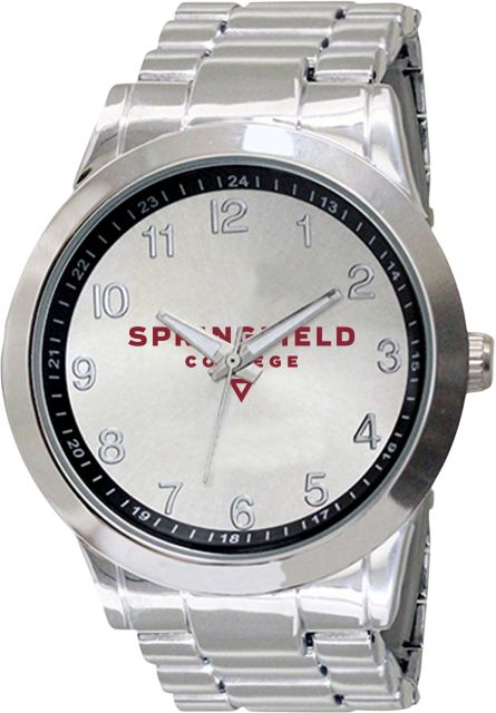Springfield College 44mm Men's Stainless Steel Watch