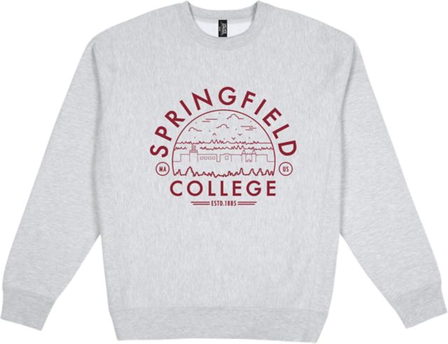 Springfield College Premium Heavyweight Pullover Fleece Crewneck - ONLINE ONLY