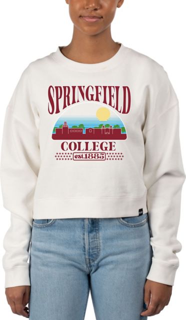Springfield College Women's Cropped Crewneck
