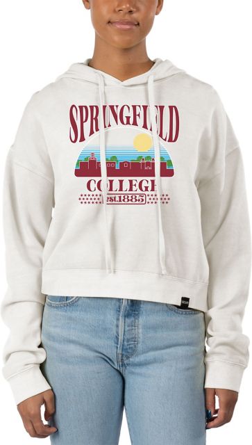 Springfield College Women's Cropped Hoodie