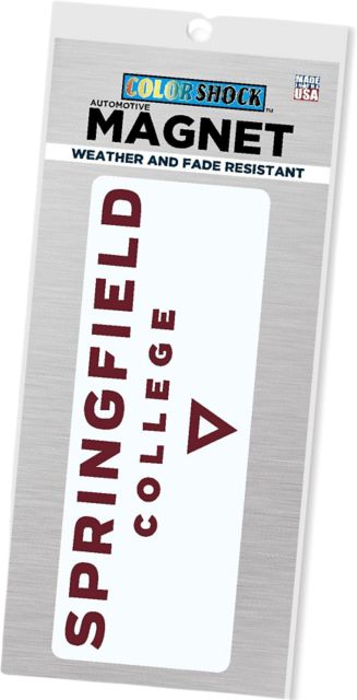 Springfield College 4x4 Magnet
