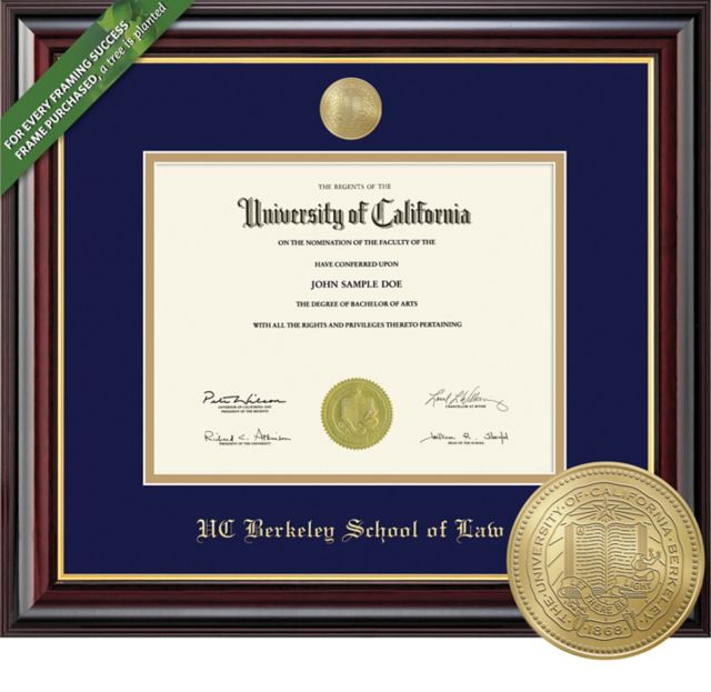 University of California Berkeley 11'' x 14'' Windsor Diploma Frame