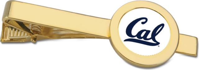 CSI Gold Tie Bar With Colored Medallian - ONLINE ONLY