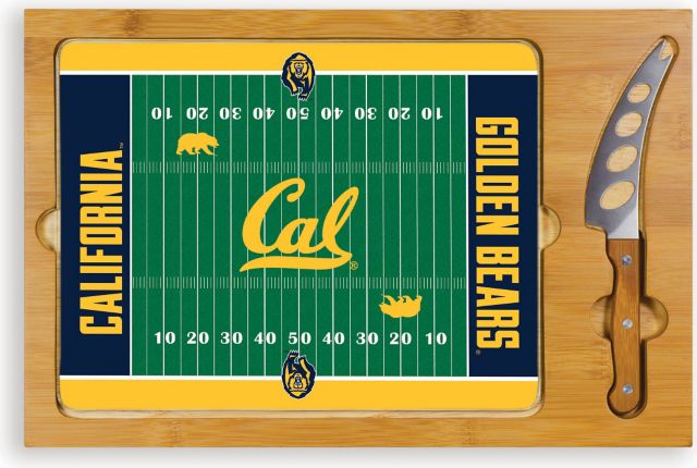 University of California Berkeley Football Cutting Board with Knife - ONLINE ONLY