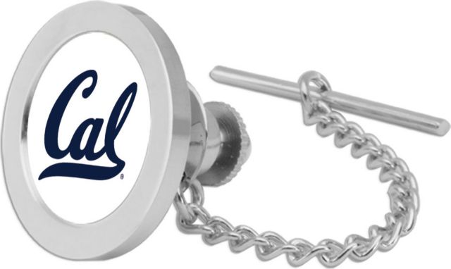 CSI Silver Tie Tack/Lapel Pin Gift Boxed With Colored Medallion - ONLINE ONLY