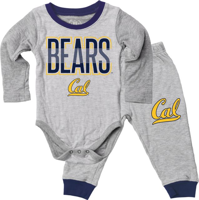 Wes and Willy California Golden Bears Baby College Football Jersey Sleeper