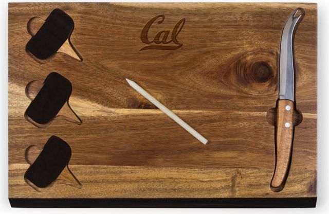University of California Berkeley Cheese Cutting Board & Tools Set - ONLINE ONLY