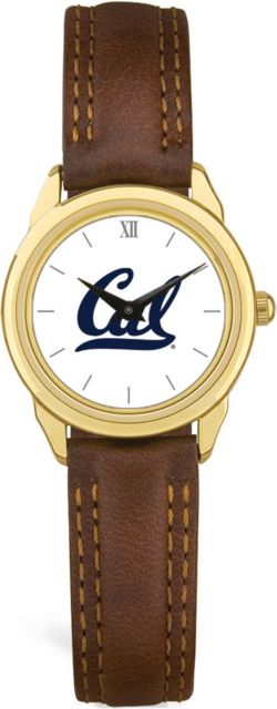 CSI Withomens Browithn Leather Withatch With Colored Medallion - ONLINE ONLY