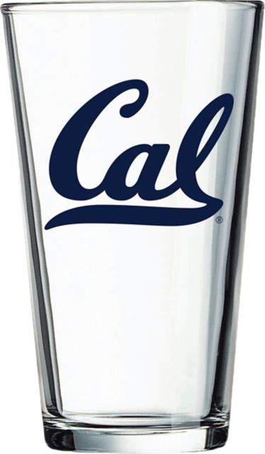 University of California Berkeley 16 oz. Glass