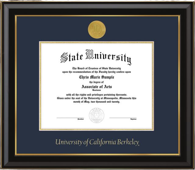 University of California Berkeley 8.5x11 Diploma Frame