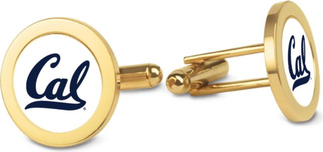 CSI Gold Cufflinks (Gift Boxed) With Colored Medallion - ONLINE ONLY